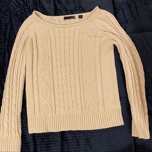 JW STYLE CREAM COLOR SWEATER